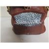 Image 3 : Coach Brown Tote w/ Front Pocket & Animal Print Interior