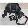 Image 1 : Canon EOS Rebel T5i Camera w/ 2 Zoom Lens, Accessories & Carry Case