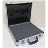 Image 1 : Metal Padded Hard Carry Case w/ Latch Closure & Handle