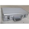Image 2 : Metal Padded Hard Carry Case w/ Latch Closure & Handle