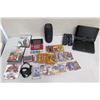 Image 1 : Game Boy w/ Games, Garmin, PlayStation Games, Sports Cards, DVD Player, etc