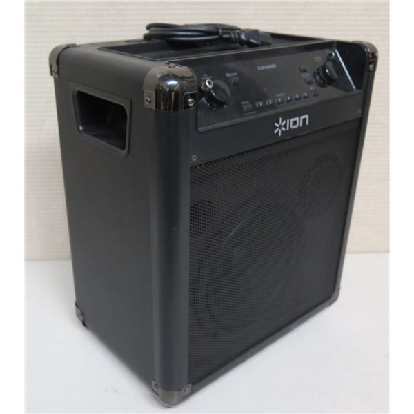 ION Explorer iPA76S Speaker Freq. Range AM 520-1710 KHZ, FM 75.5-107.9 MHZ