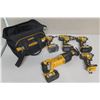 Image 1 : Qty 4 DeWalt Drill/Drivers: DCF787, DCD995, DCF887, DCF887 & Reciprocating Saw