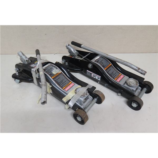 Qty 2 Craftsman High Profile Floor Jacks