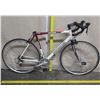 Image 1 : Novara Divano 6061 Aluminum White Racing Road Bike w/ Ritchey Handlebars (no seat)