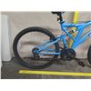Image 2 : Pacific Shire Blue 18 Speed Full Suspension Mountain Bike