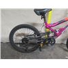 Image 2 : Hyper Swift 20 Pink Full Suspension Mountain Bike