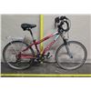 Image 1 : Giant Rincon Red Hybrid Bike w/ Rear Eco Rack