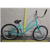 Image 1 : Hyper Commute Ladies Blue Comfort Bike w/ Ape Hanger Handlebars