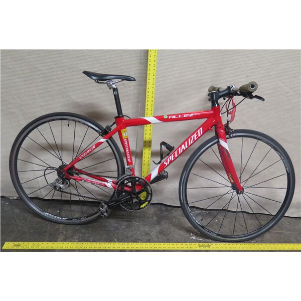 Specialized Allez Elite Carbon 2 Red Road Bike - Oahu Auctions