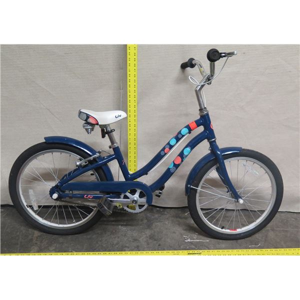 Liv Cycling Blue Girl's Bike w/ Dot Design