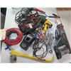 Image 1 : Craftsman Reciprocating Saw, Skil Saw, Jumper Cables & Misc Hand Tools