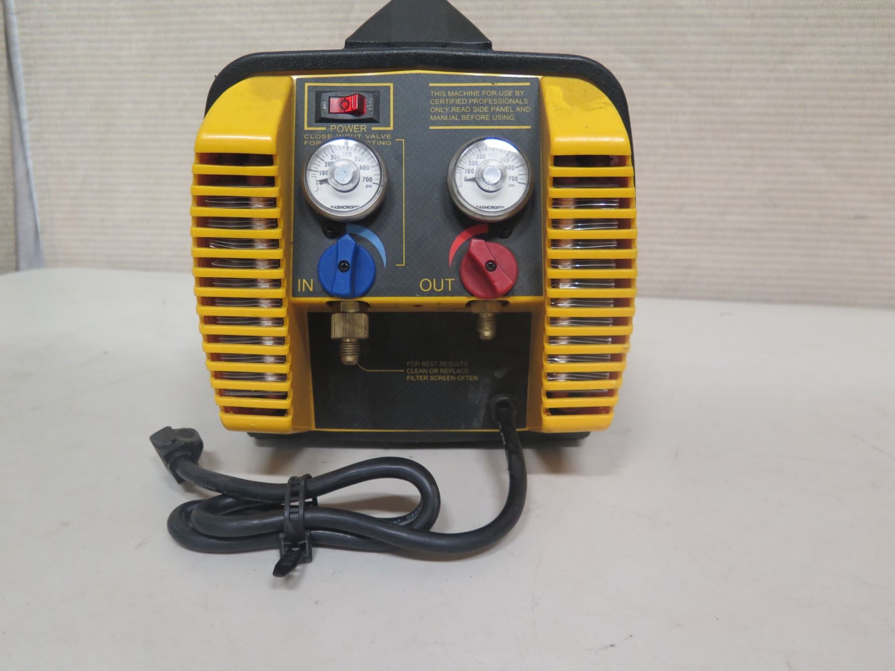 Appion G5 Twin Refrigerant Recovery Machine - Oahu Auctions Appion G5 Twin Refrigerant Recovery Machine - Oahu Auctions