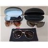 Image 1 : Qty 3 Pair Sunglasses: Piranha, Crann, Angel in Hard & Soft Cases