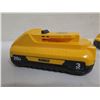 Image 2 : Qty 5 DeWalt Batteries: 2 @ 20V Lithium Ion, 12V Lithium Ion & Flex Volt 60V