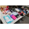 Image 1 : Misc Clothing: Jeans, Shorts, T-Shirts, Tanks, Tops, Shawls, etc & Stuffed Animals