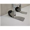 Image 2 : Folding Triangle Metal Rolling Table & Sheet Mover Dolly 52"H