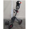 Image 1 : Caddytek Explorer 4 Wheel Golf Bag Push Cart