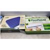 Image 2 : FOOD SAVER, QUEENSIZE TERA GEAR AIR BED AND INTEX DOUBLE ACTION PUMP