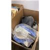 Image 2 : 2 BOXES OF HUNTING MAGAZINES, FISHING BELT, BOOTS, ETC