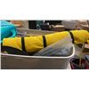 Image 2 : TOTE OF SURVIVAL ITEMS, MAGIC HEAT FUEL TINS, BLANKETS, SLEEPING BAG, EMERGENCY KIT IN TACKLE BOX, S