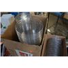 Image 2 : LOT OF FOOD GRADE CIRCLE CONTAINERS WITH LIDS AND SPEEDO BAGS