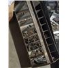 Image 2 : 2 METAL CARPENTERS TOOLBOXES WITH CONTENTS
