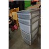 Image 2 : 5 DRAWER ORGANIZER, 3 DRAWER ORGANIZER AND 2 DRAWER FILING CABINET