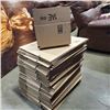 Image 1 : 100 1AE SHIPPING BOXES 13"x10"x8.25"
