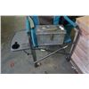 Image 3 : METAL CASE AND FOLDING CHAIR WITH TRAY