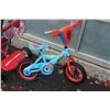 Image 2 : SPIDERMAN KIDS BIKE AND RADIO FLYER TRICYCLE WITH STEERING HANDLE