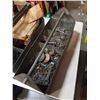 Image 2 : 2 METAL CARPENTERS TOOLBOXES WITH CONTENTS