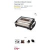 Image 1 : As New Hamilton Beach Indoor Searing Grill - Retail $79.98