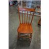 Image 8 : VINTAGE WOOD DESK WITH CHAIR