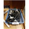 Image 1 : TRAY OF CAST IRON BIRDS AND OTHER CAST IRON