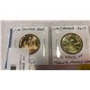 Image 2 : 4 CANADIAN COINS 2005 TERRY FOX $1, 2017 TORONTO MAPLE LEAFS $1 2018 ARMISTICE $2 , 2020 VICTORY $2