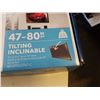 Image 2 : NEW INSIGNIA 47-80 INCH TILTING WALL MOUNT UP TO 120LBS
