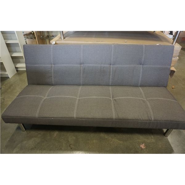 NEW GRAY CLICK CLACK SOFA