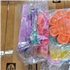 Image 2 : 2 NEW SETS OF PUSH POP BUBBLE FIDGIT TOYS