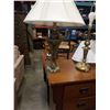 Image 2 : 3 BRASS TABLE LAMPS