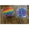 Image 1 : 2 NEW SETS OF PUSH POP BUBBLE FIDGIT TOYS