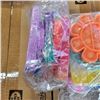 Image 2 : 2 NEW SETS OF PUSH POP BUBBLE FIDGIT TOYS