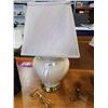 Image 2 : PAIR OF GLASS TABLE LAMPS