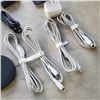 Image 2 : AS NEW UBIOLABS WIRELESS CHARGING ADJUSTABLE STAND AND PAD WITH 4 APPLE IPHONE CORD 4 & 10 FT INCLUD