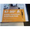 Image 2 : NEW INSIGNIA 47-80 INCH FIXED POSITION TV WALL MOUNT UP TO 120LBS