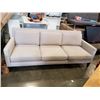 Image 2 : CRATE AND BARREL ROCHELLE SOFA AND CHAIR - DESERT, RETAIL $4998