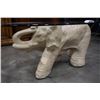 Image 2 : ELEPHANT FIGURE GLASSTOP COFFEE TABLE - 4 FOOT X 30 INCH
