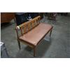 Image 2 : VINTAGE WOOD BENCH