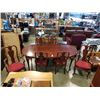 Image 1 : ETHAN ALLEN DINING TABLE WITH 6 CHAIRS