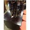 Image 2 : JEWELRY DISPLAY WITH 60 PIECES JEWELRY - LEATHER NECKLACES AND BRACELETS